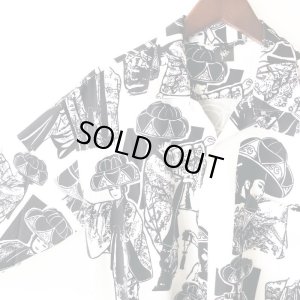 画像3: 【Ryukyu Pride Wear】Open Collar Long Sleeve Shirt