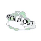 Skunk Attack Pin Badge (Green)