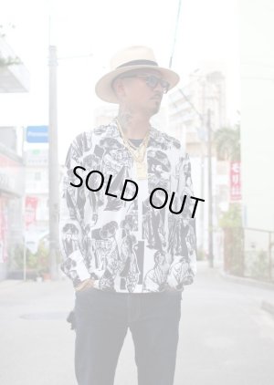 画像5: 【Ryukyu Pride Wear】Open Collar Long Sleeve Shirt