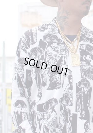 画像6: 【Ryukyu Pride Wear】Open Collar Long Sleeve Shirt