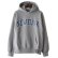 画像1: 【NEWFUNK】COLLEGE LOGO HOODIE (Gray) (1)