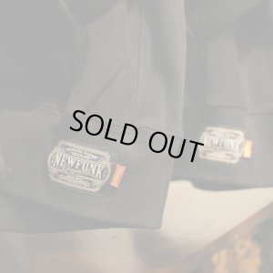 画像6: 【NEWFUNK】COLLEGE LOGO HOODIE (Black)