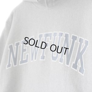 画像5: 【NEWFUNK】COLLEGE LOGO HOODIE (Gray)