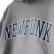 画像5: 【NEWFUNK】COLLEGE LOGO HOODIE (Gray)