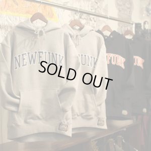 画像6: 【NEWFUNK】COLLEGE LOGO HOODIE (Gray)