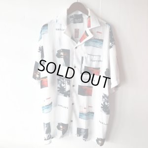 画像2: Pattern Shirt / White Photo / size: XL