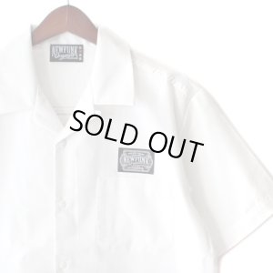 画像3: 【NEWFUNK】AMKZTAG OPEN COLLAR SHIRT (White)