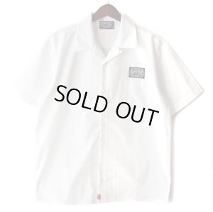 画像1: 【NEWFUNK】AMKZTAG OPEN COLLAR SHIRT (White)