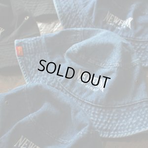 画像4: 【NEWFUNK】NFO Bucket Hat (Indigo Denim)