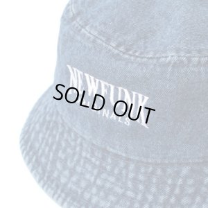 画像2: 【NEWFUNK】NFO Bucket Hat (Indigo Denim)