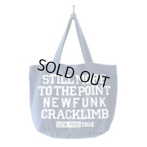 画像1: 【NEWFUNK】Denim Tote Bag (Bule)