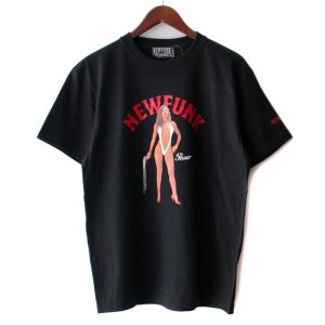 画像1: 【NEWFUNK】Power Second Tee (Black)