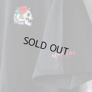 画像4: 【NEWFUNK】SKULL FLOWER TEE (Black)