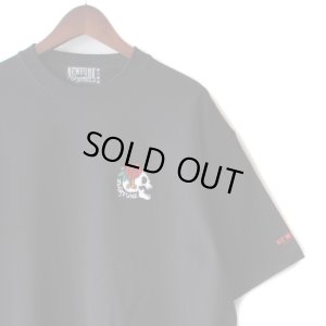 画像2: 【NEWFUNK】SKULL FLOWER TEE (Black)