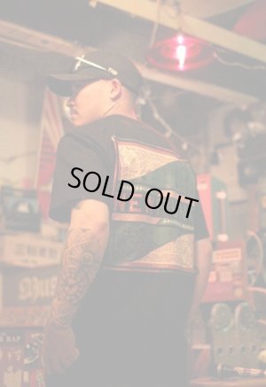 画像6: 【NEWFUNK】PAISLEY BANDANA TEE (Black)