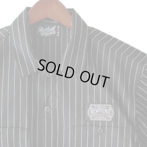 画像3: 【NEWFUNK】AMKZTAG STRIPE SHIRT (Black)