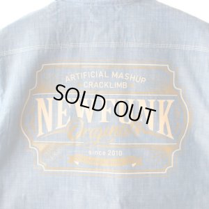 画像4: 【NEWFUNK】AMKZTAG Chambray Work Shirt