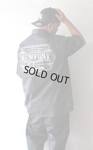 画像8: 【NEWFUNK】AMKZTAG STRIPE SHIRT (Black)