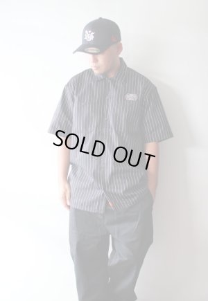 画像7: 【NEWFUNK】AMKZTAG STRIPE SHIRT (Black)