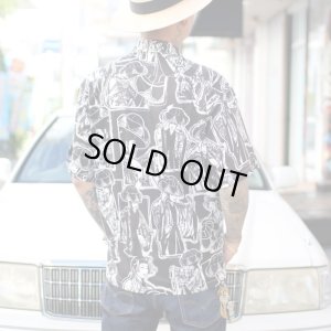 画像5: 【Ryukyu Pride Wear】Open Collar Shirt (Black)