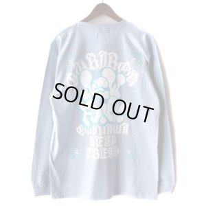 画像1: 【NEWFUNK】GRRN LONG SLEEVE SHIRT (Smoky Blue)