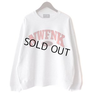 画像1: 【NEWFUNK】McG CREW NECK SWEAT (Light Gray)