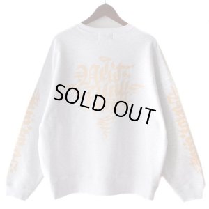 画像2: ＊SALE＊【NEWFUNK】Roughing CREW NECK SWEAT (Light Gray)