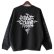 画像2: 【NEWFUNK】Roughing CREW NECK SWEAT (Black)