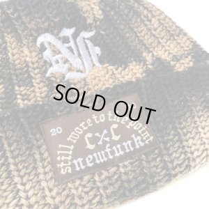 画像2: 【NEWFUNK】TIEDYE SHORT KNIT CAP (Black) 