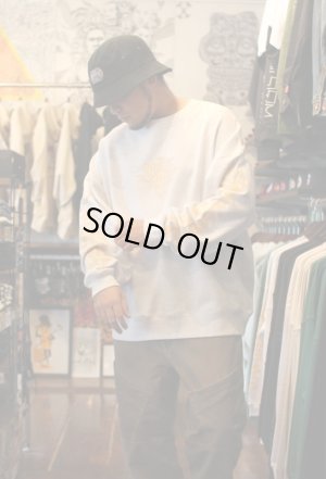 画像7: ＊SALE＊【NEWFUNK】Roughing CREW NECK SWEAT (Light Gray)