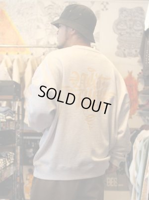 画像6: ＊SALE＊【NEWFUNK】Roughing CREW NECK SWEAT (Light Gray)