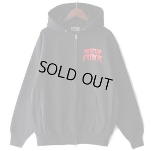 画像2: 【NEWFUNK】DRIVE ZIP HOODIE (Black)