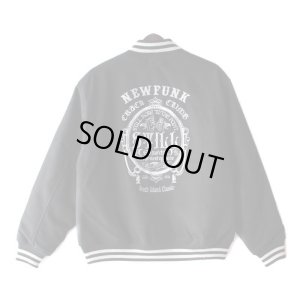画像2: 【NEWFUNK】STILL STADIUM JACKET (Black)