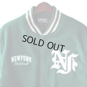 画像3: 【NEWFUNK】STILL STADIUM JACKET (Billiard Green)