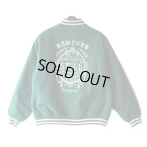 画像2: 【NEWFUNK】STILL STADIUM JACKET (Billiard Green)