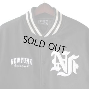画像3: 【NEWFUNK】STILL STADIUM JACKET (Black)