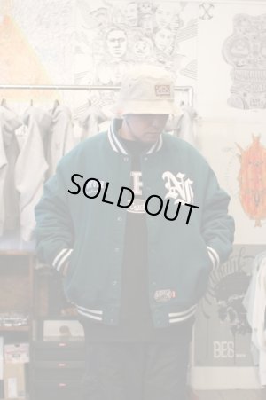 画像9: 【NEWFUNK】STILL STADIUM JACKET (Billiard Green)