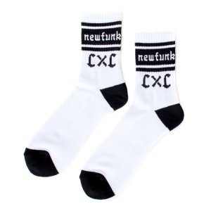 画像1: 【NEWFUNK】CxC Socks (White)