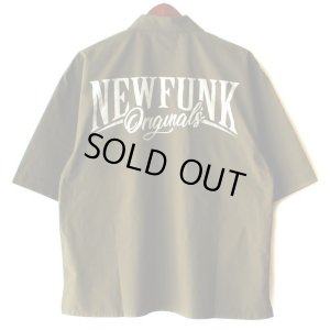 画像2: 【NEWFUNK】NFO Work Shirt (Olive)