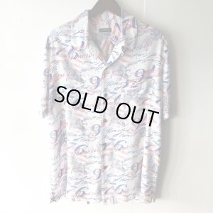 画像1: Pattern Shirt / size: XL