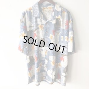 画像1: Pattern Shirt / size: 2XL