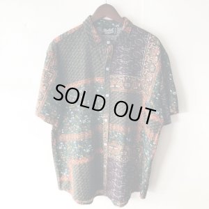 画像1: Pattern Shirt / size: L