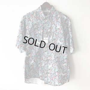 画像1: Pattern Shirt / size: 2XL