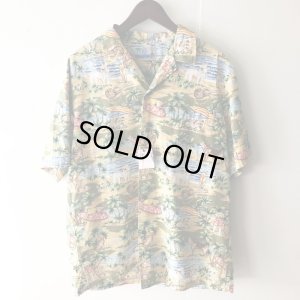 画像1: Pattern Shirt / size: XL