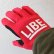 画像3: 【LIBE BRAND】BIG LOGO ST-GLOVE (Red) (3)