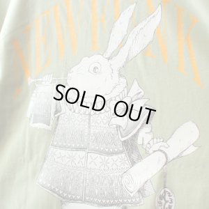 画像5: 【NEWFUNK】Rabbit TEE (Sage Green)