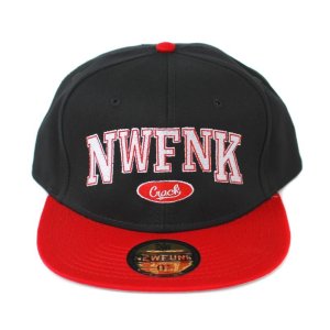 画像2: 【NEWFUNK】McG SNAPBACK CAP (Bk/Red)