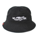 【NEWFUNK】BLACK CAT BUCKET HAT (Black)