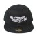 画像2: 【NEWFUNK】BLACK CAT SNAPBACK CAP (Black) (2)