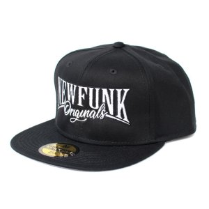 画像1: 【NEWFUNK】NFO SNAPBACK CAP (Black/White)